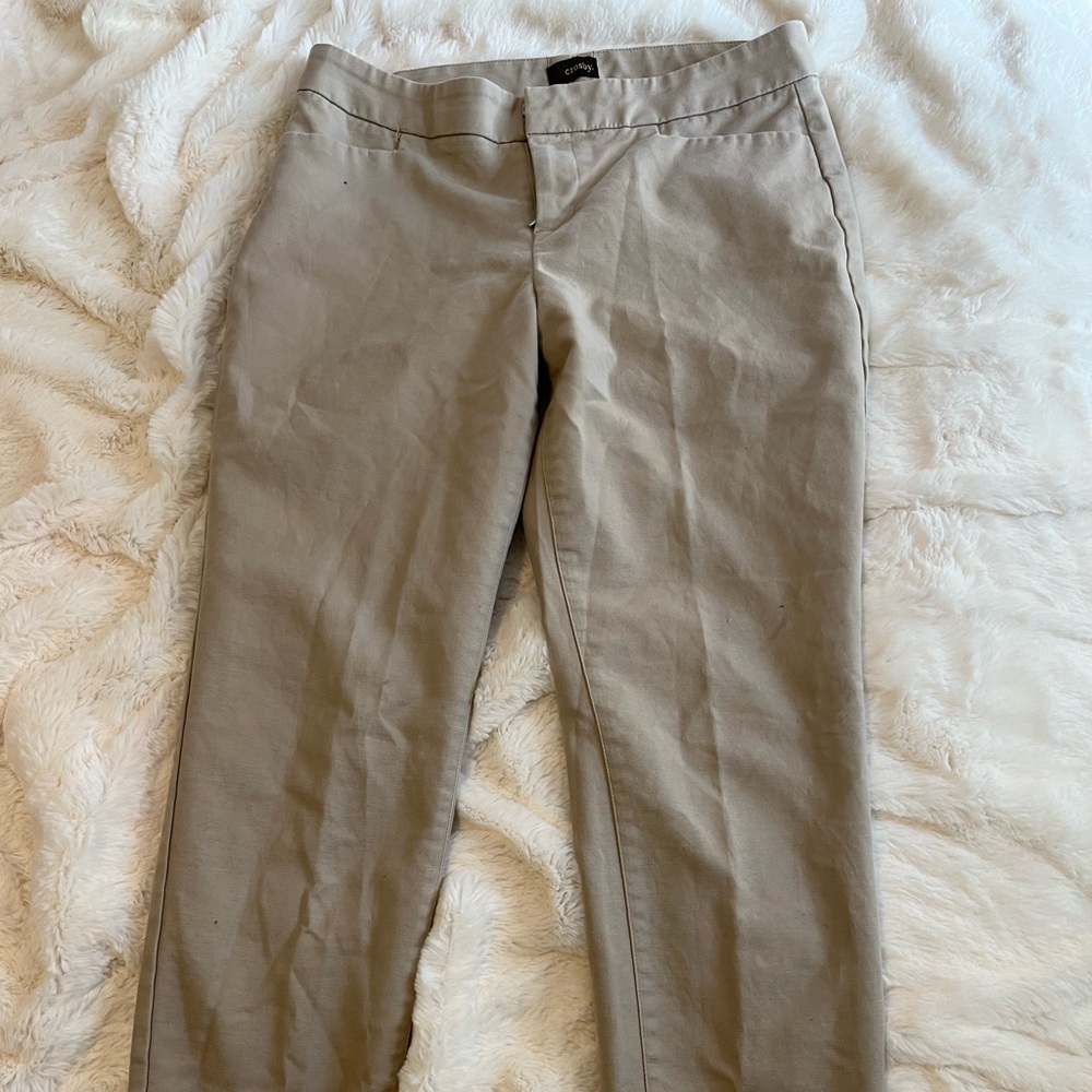 Woman’s khaki pants